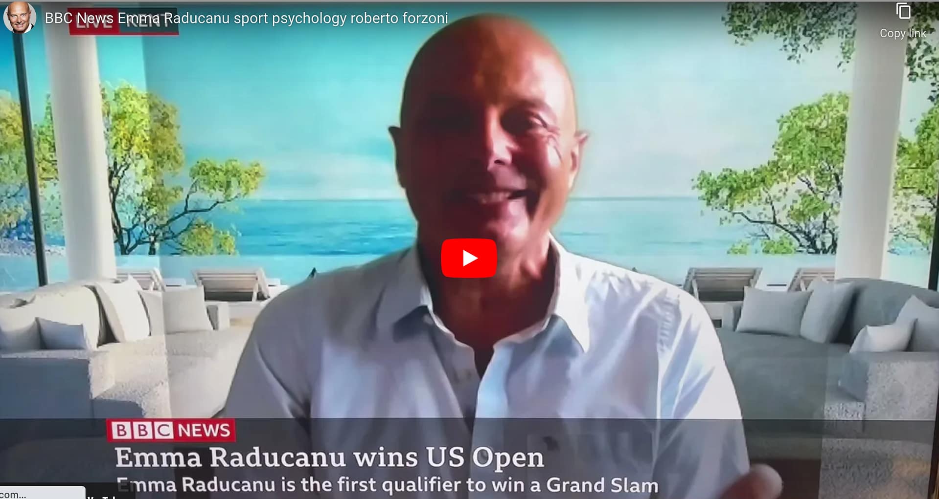 Video of Roberto Forzoni talking to BBC