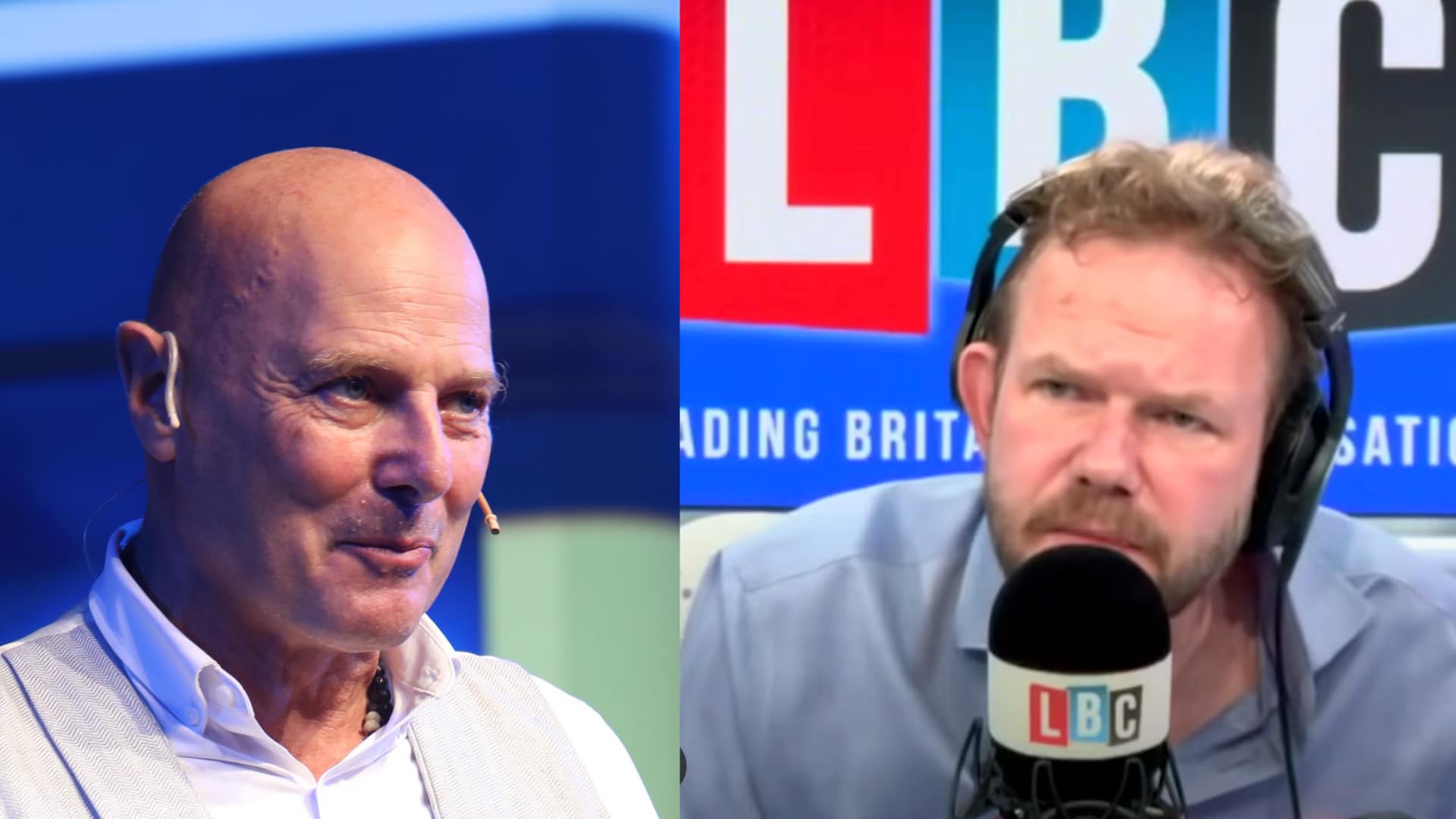 Roberto Forzoni interviewed by James O’Brien on LBC